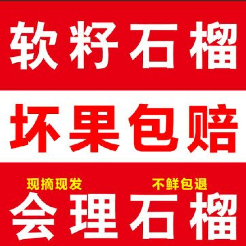 会理软籽石榴一级精品，礼盒装8斤包邮
