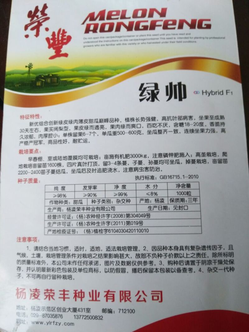 甜瓜种子
