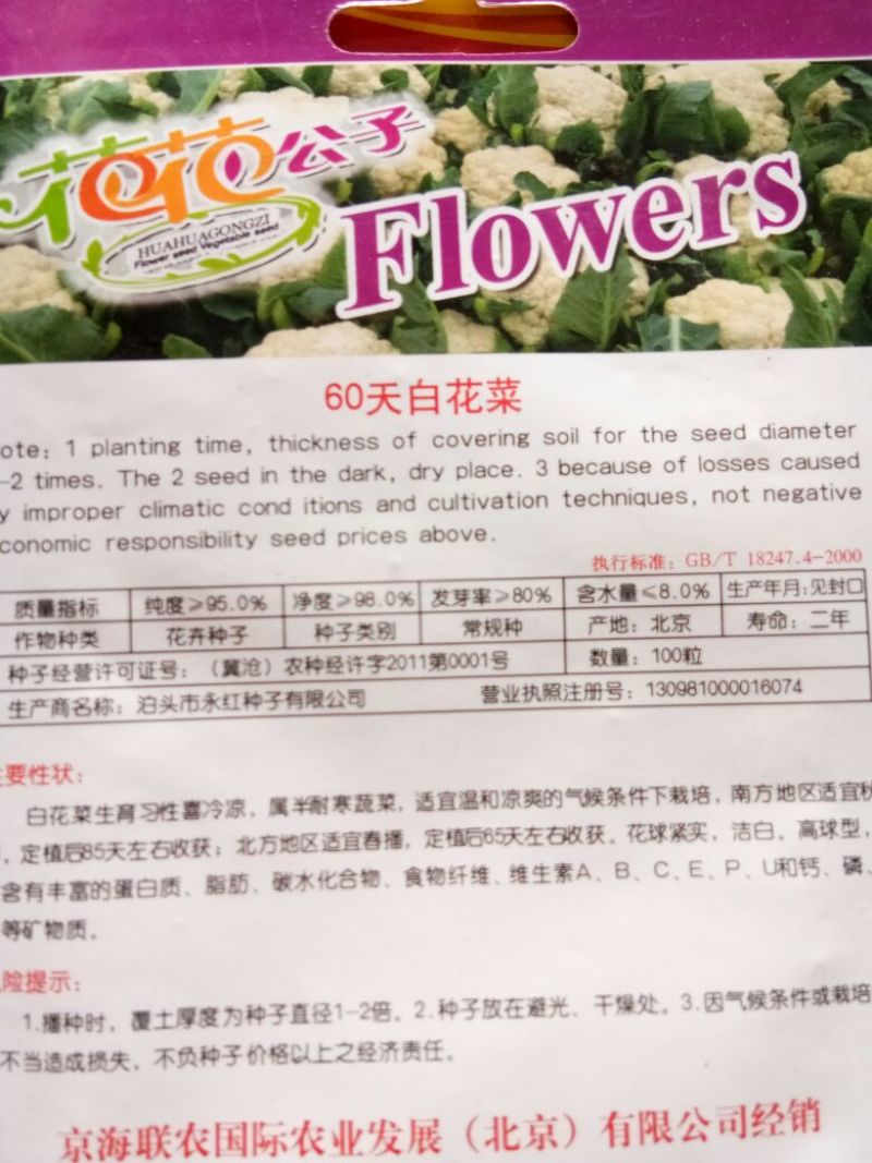 西兰花种子