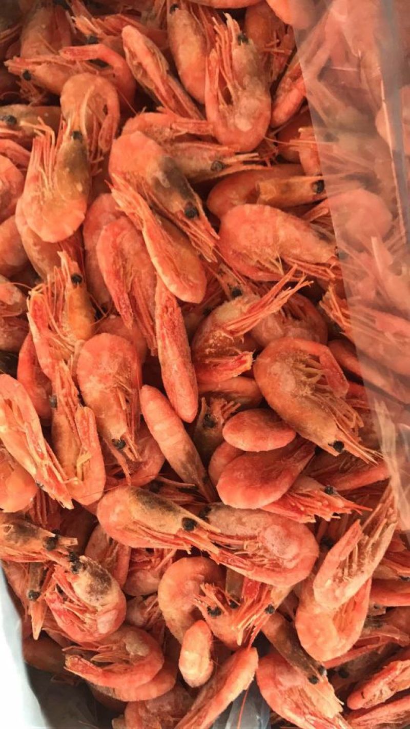 北极甜虾，各种规格都有，直接吃的刺身