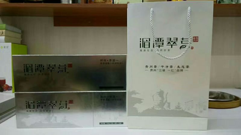 湄潭翠芽特级茶叶条装3g*40包/盒