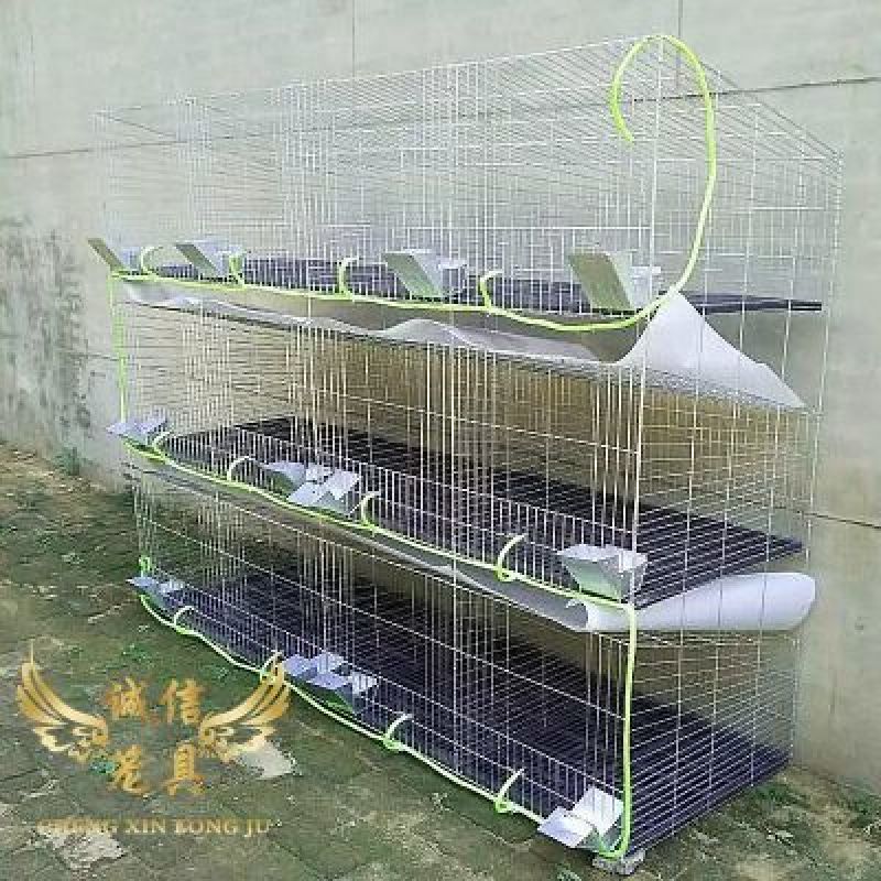 笼具兔笼加粗子母铁丝裸笼