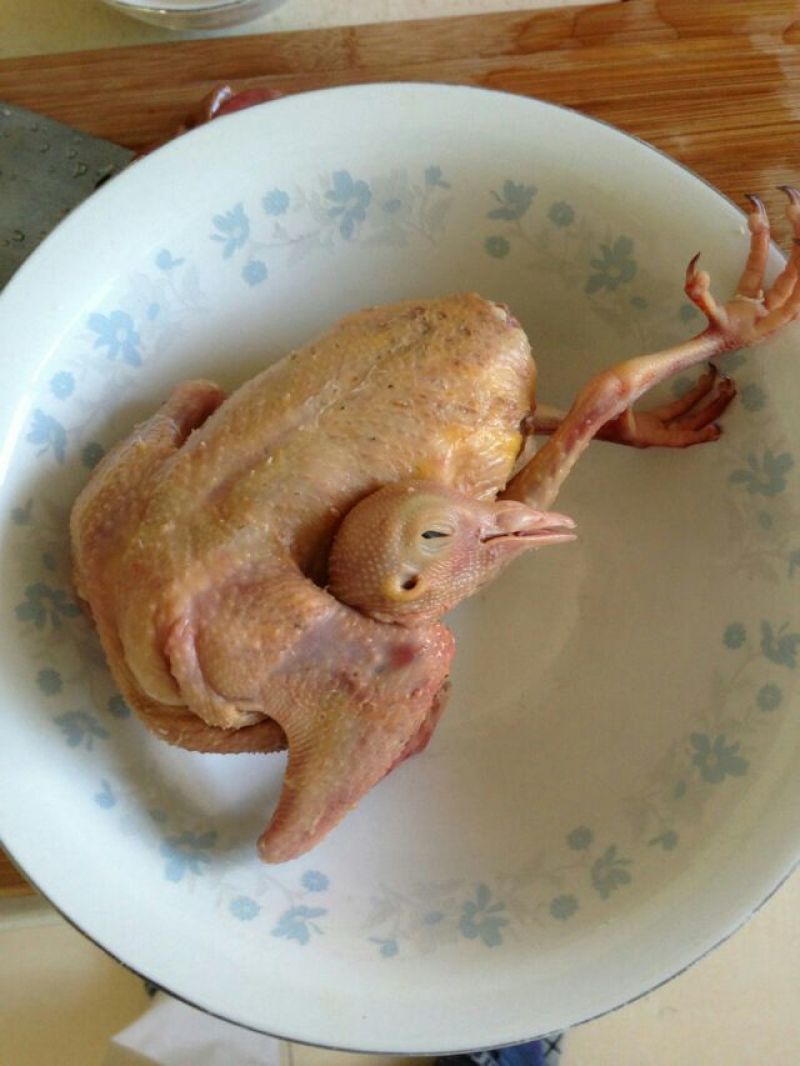 冰冻乳鸽