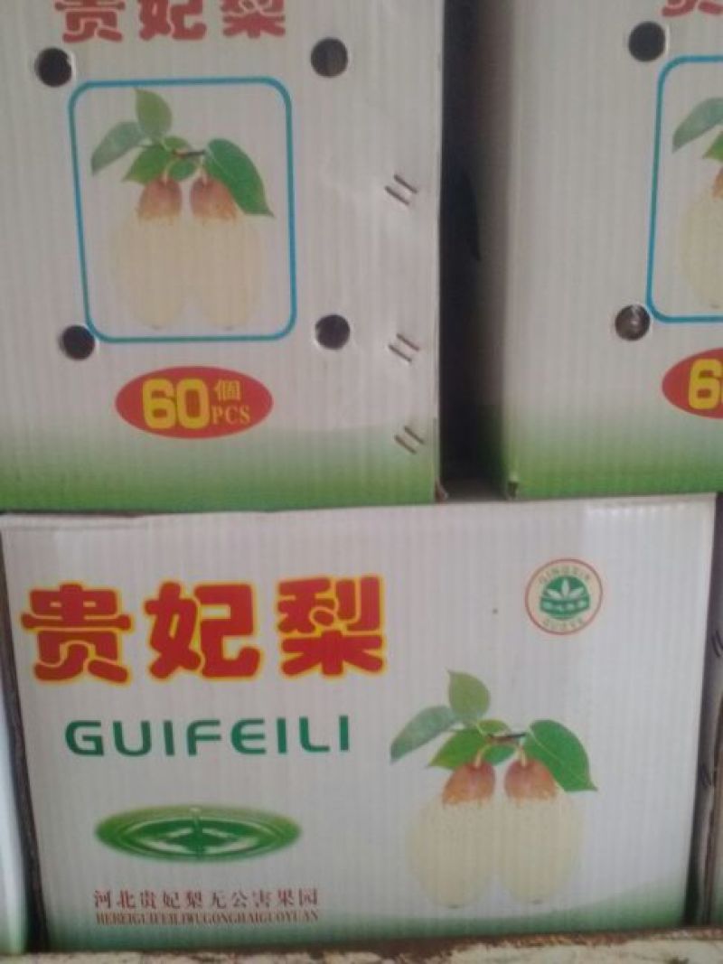 贵妃梨纸箱300~350g基地直发量大从优保质保量