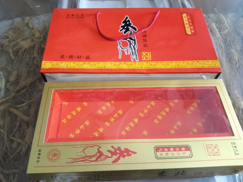 纸箱保鲜参礼盒