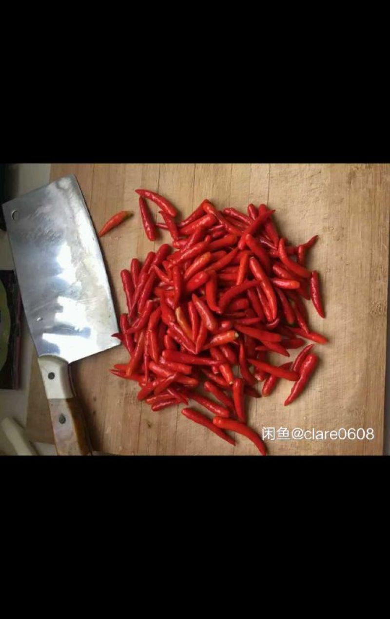 鲜辣椒15~20厘米中辣红