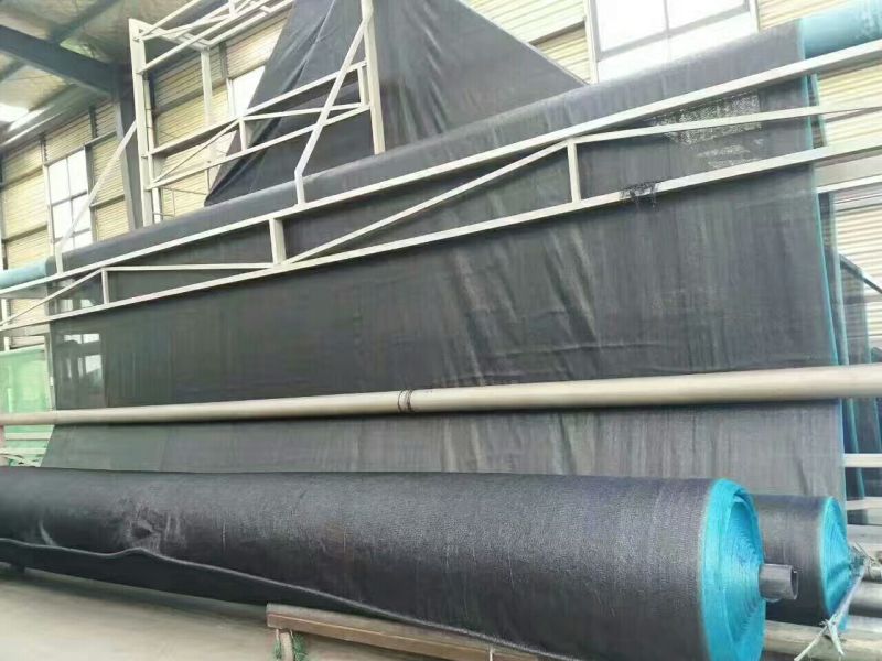 绿色95%平针网抗氧化平织遮阳网防晒网遮阴网使用