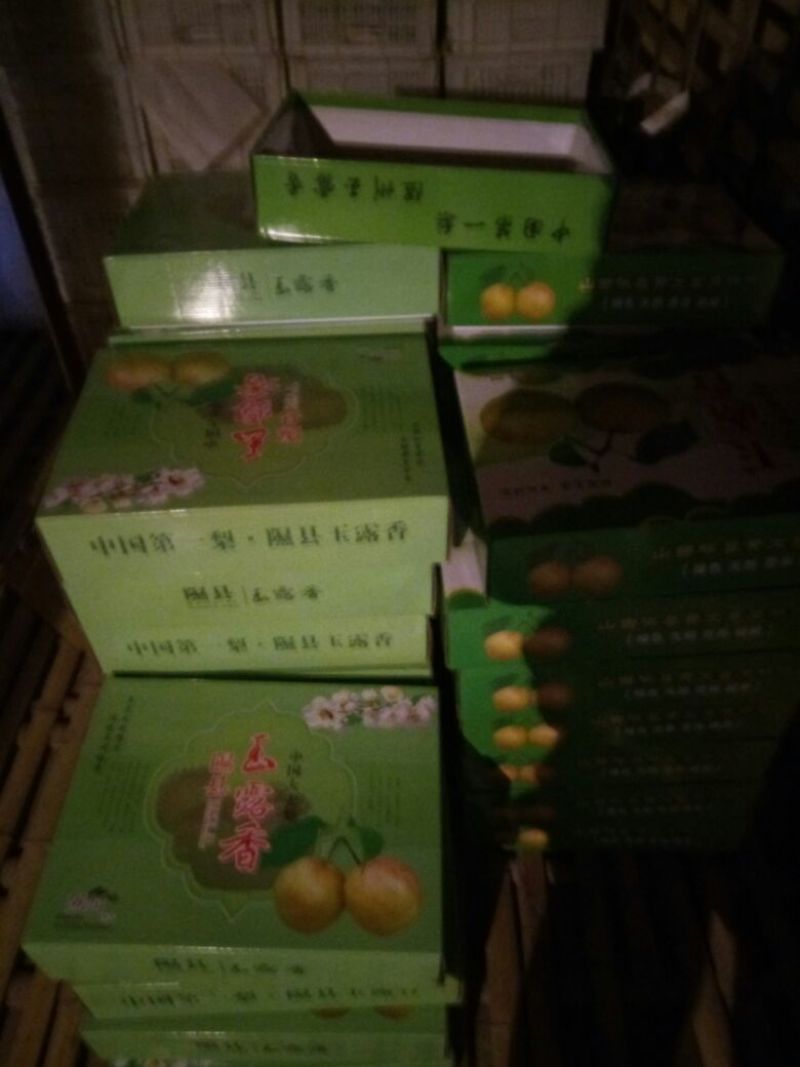 黄土高原隰县玉露香个大皮薄如纸水份足香甜