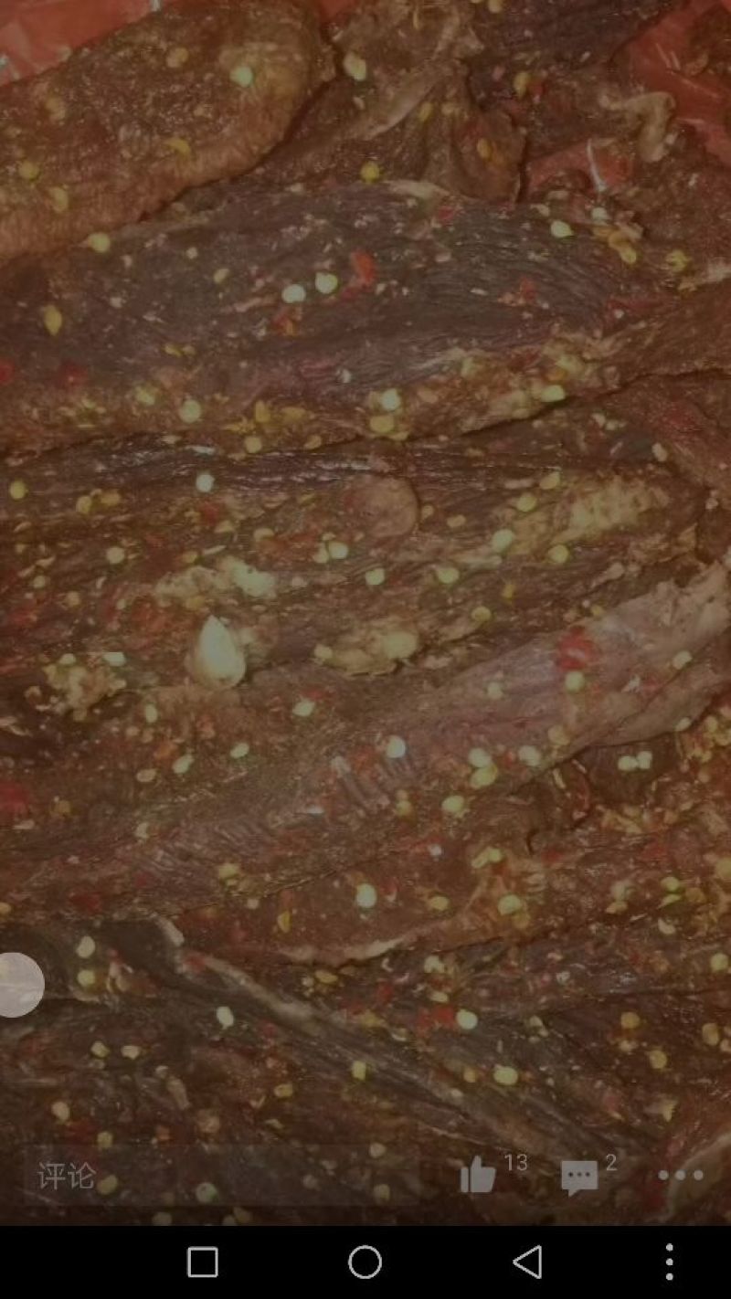 牛肉干黄牛肉鲜肉