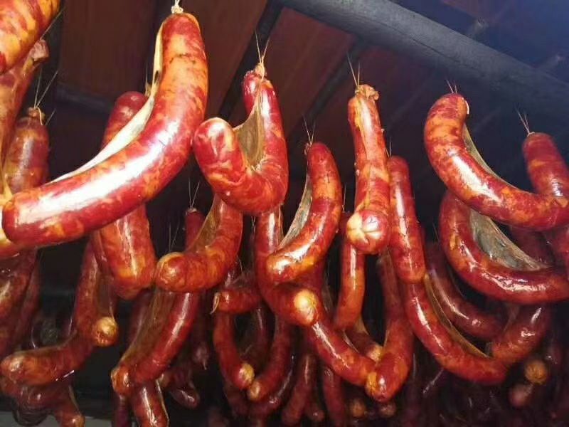 马肉熏马肉，熏马肠，马排