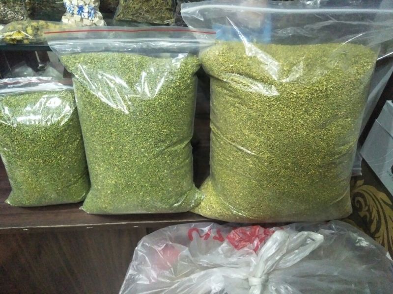 双季槐米花蕾统