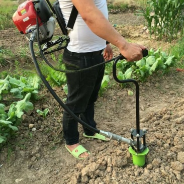 背负式栽植机种植机打烟塘打地膜打孔器轻便快捷