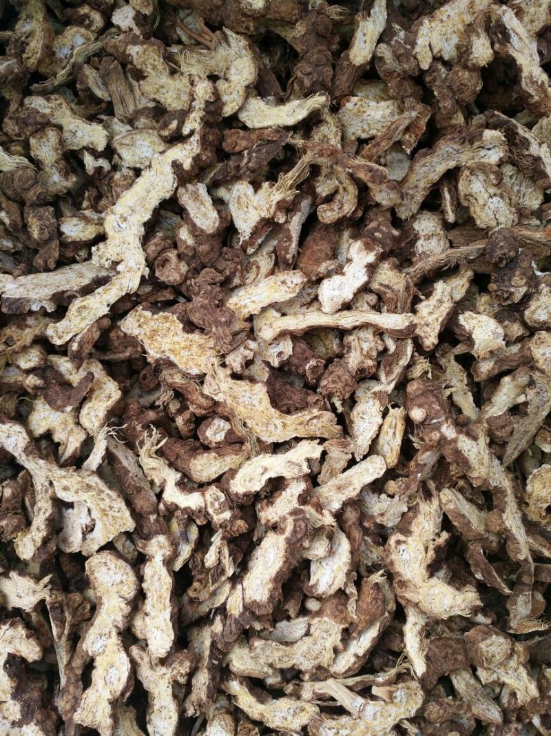 苍术野生内蒙朱砂点苍术1公斤起批无硫无添加不包邮