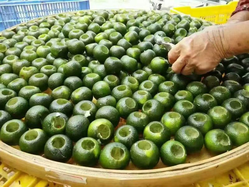 云南普洱茶：用云南普洱茶老树熟茶加小青柑