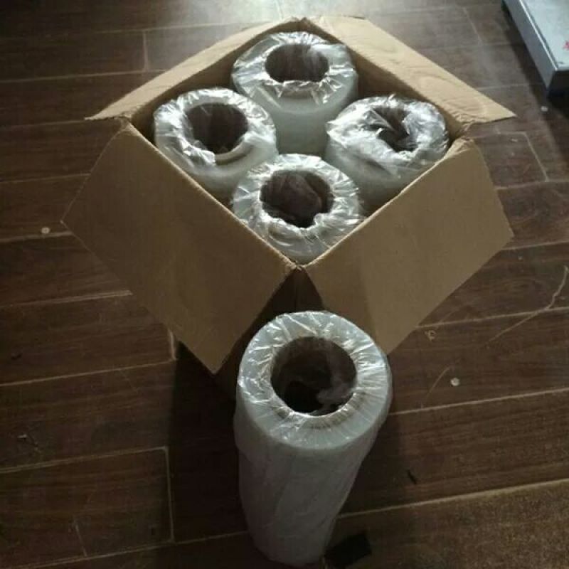 保鲜膜PE缠绕膜宽50cm塑料包装膜打包膜批发拉伸膜大