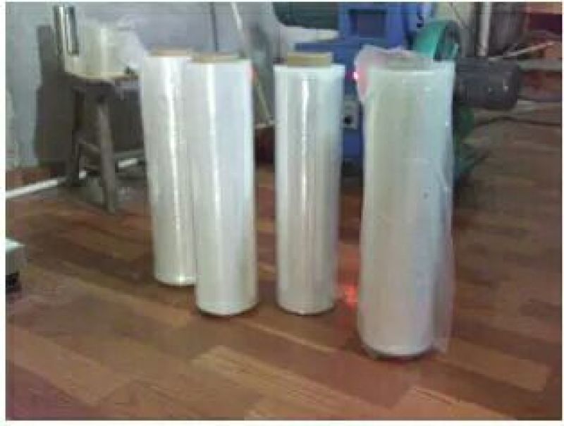 保鲜膜PE缠绕膜宽50cm塑料包装膜打包膜批发拉伸膜大