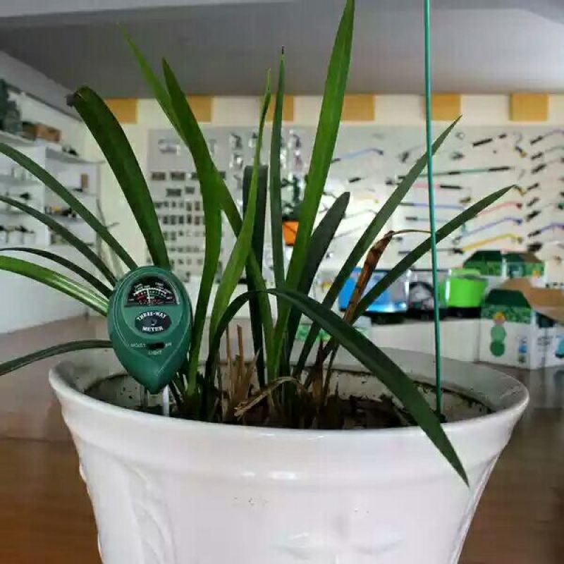 土壤温度仪3合1园艺植物花盆检测仪土壤湿度计/测量酸碱度