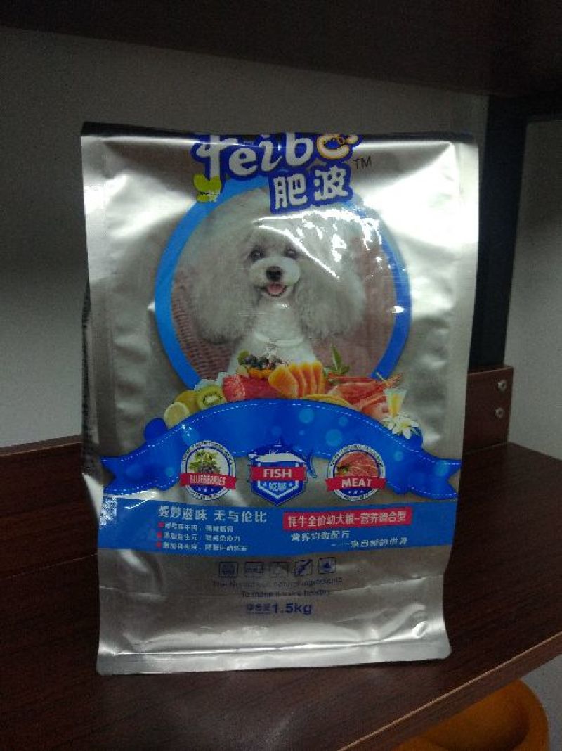 肥波幼犬粮三斤装，精致适口性好！适合各种幼犬期小犬！