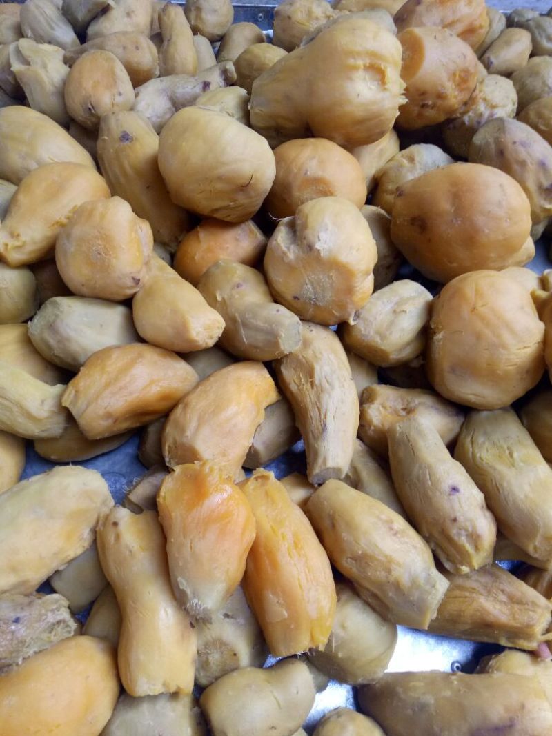 姜红薯干糖化甜软，农家自制