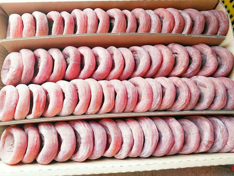 广西桂林恭城圆柿饼柿子干非富平吊柿礼盒5斤装10斤装