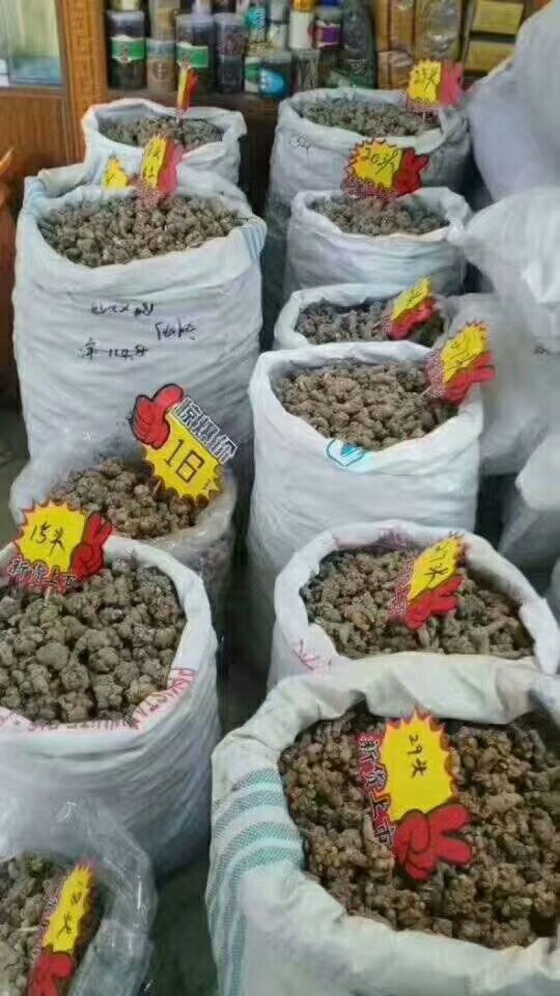 三七根茎60头选货干货