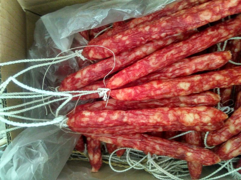 腊肠带绳腊肠