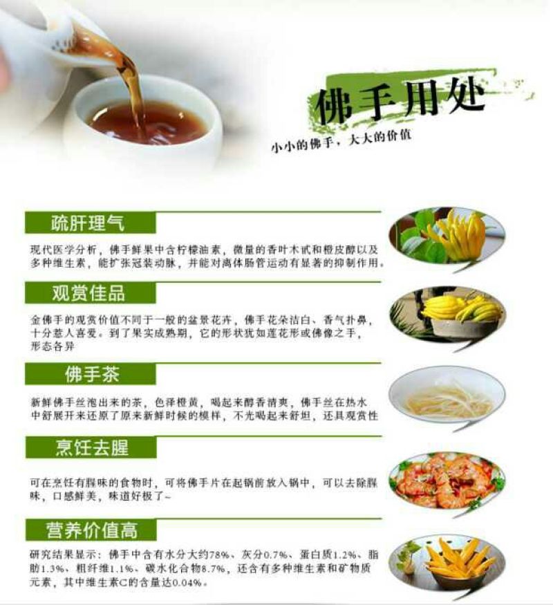 香橼香椽千佛手