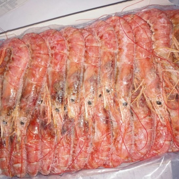 红虾食用冰鲜虾