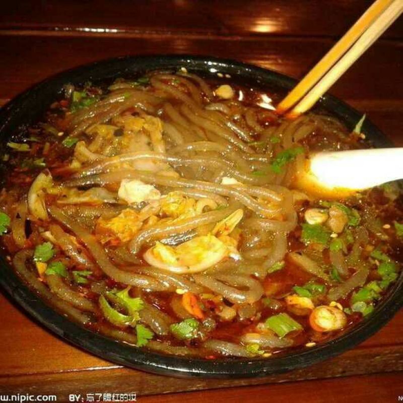 红薯粉条中粉