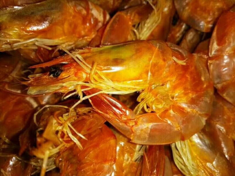 对虾食用冻虾