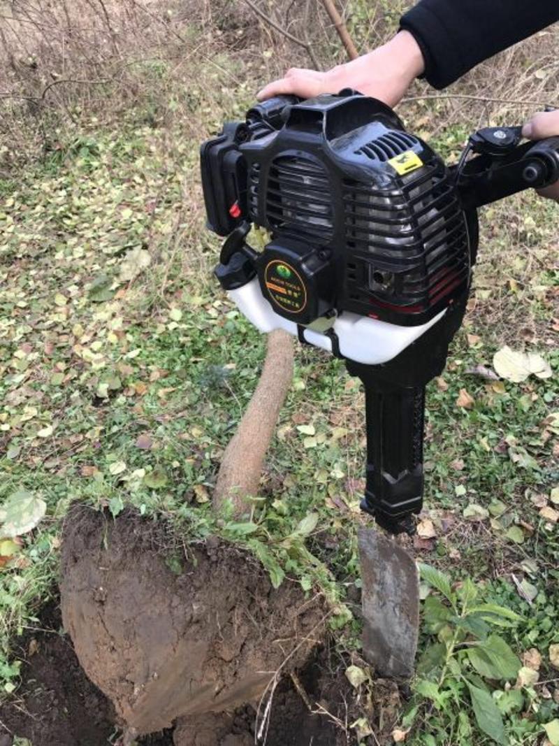 移栽机起树断根挖树机挖坑机油镐破碎机打夯机起树机农机具