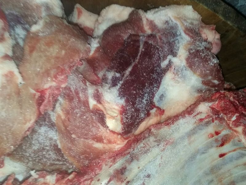 黑猪肉生肉