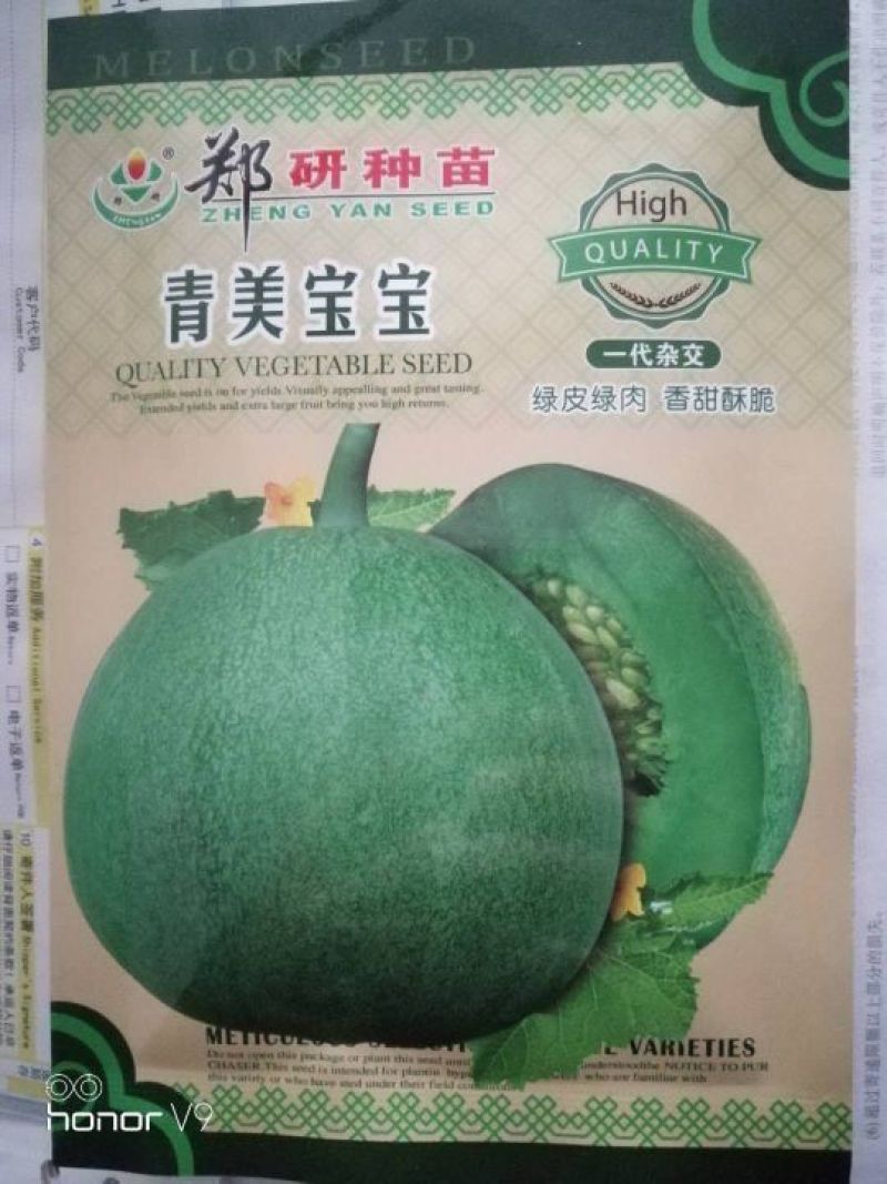 绿甜宝甜瓜种子