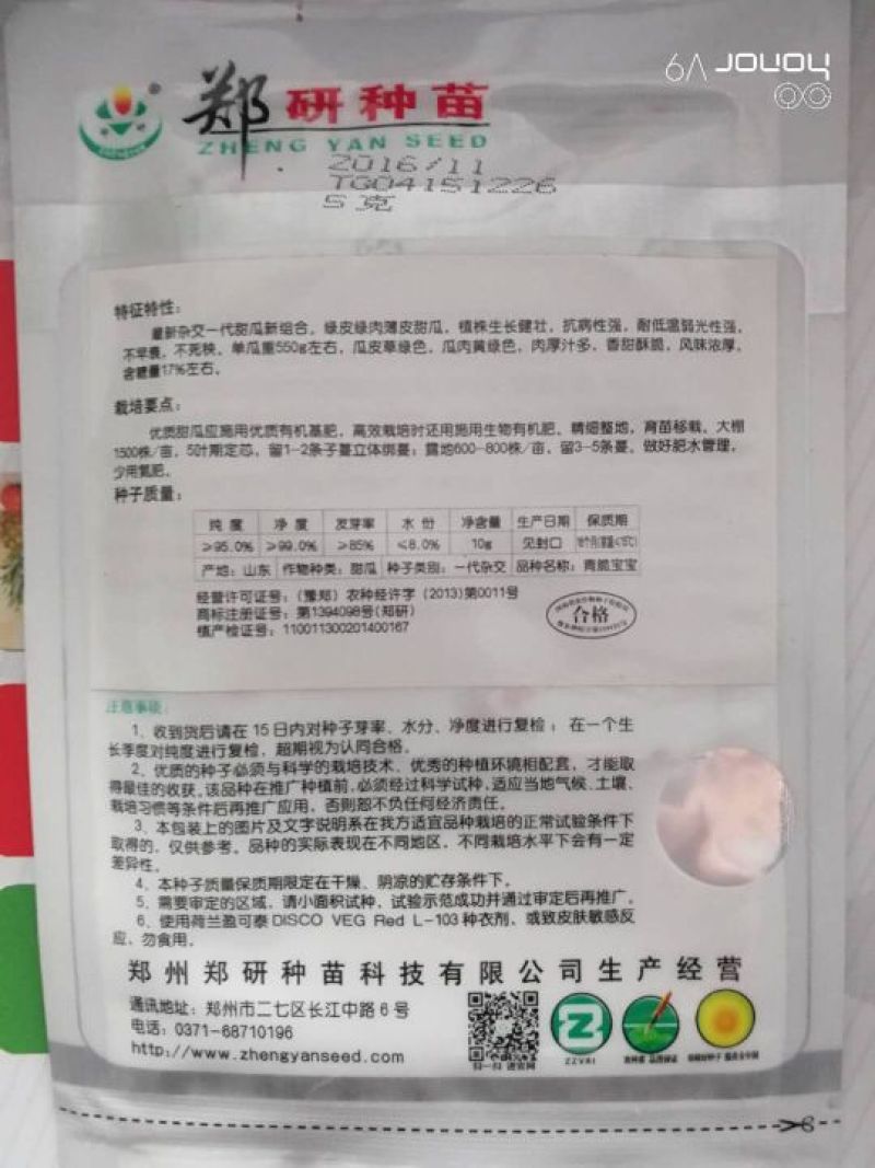 绿甜宝甜瓜种子