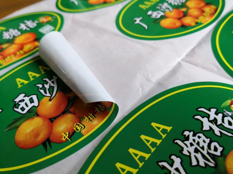 水果贴纸柑橘水果标签