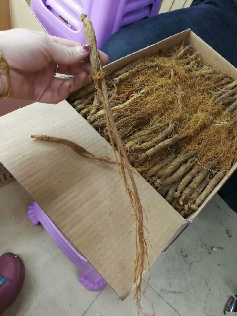 热卖款东北特产人参熟制品一一一一一红全须干品