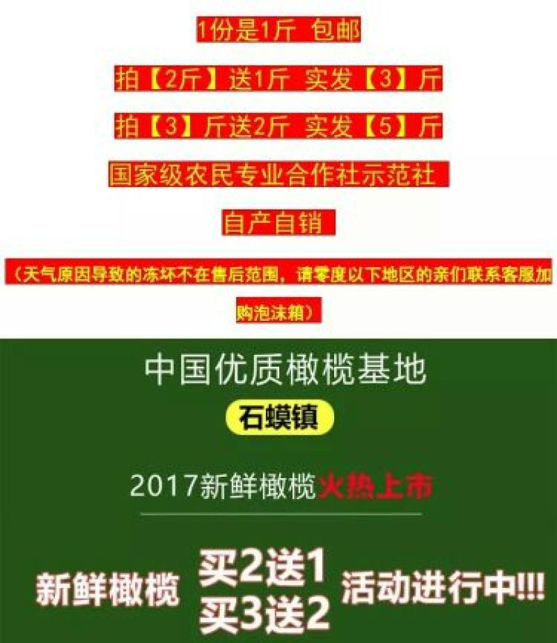 橄榄10g以上