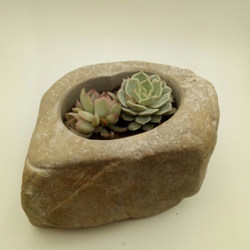 花盆石头花盆