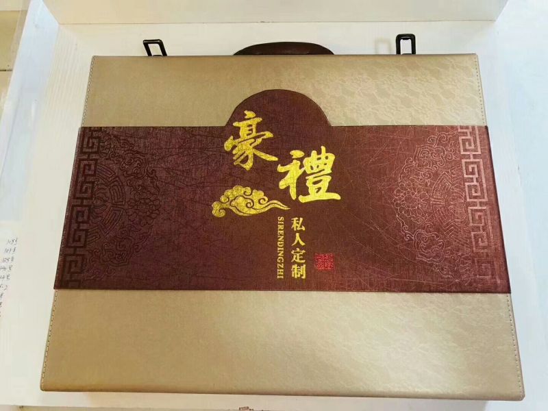 林下参礼盒东北长白山野生人参西洋参灵芝孢子粉鹿茸片礼盒