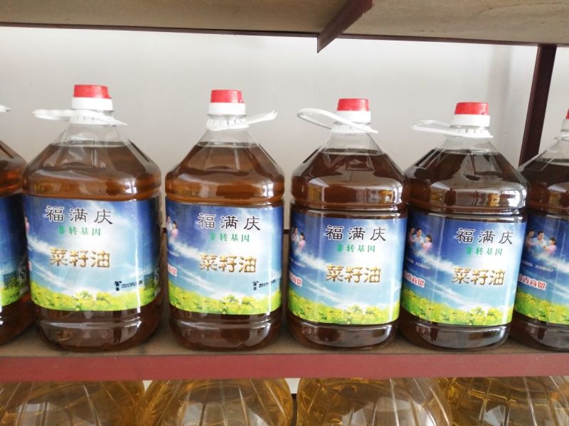 包邮压榨纯菜油一级甘肃优质菜籽油食用油优质