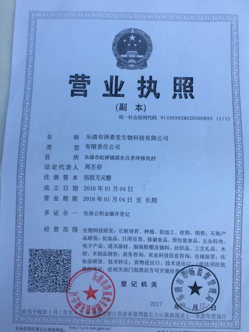 雁荡山铁皮石斛枫斗大中小颗粒