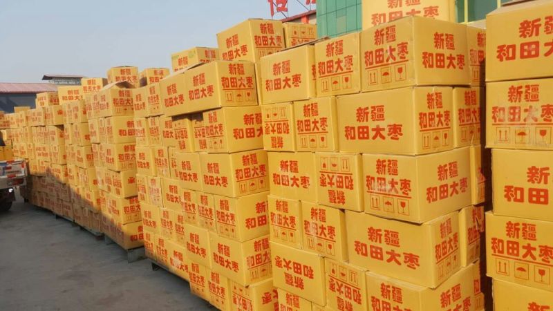 微店商直供和田大枣色泽靓丽，一手货源质量保障