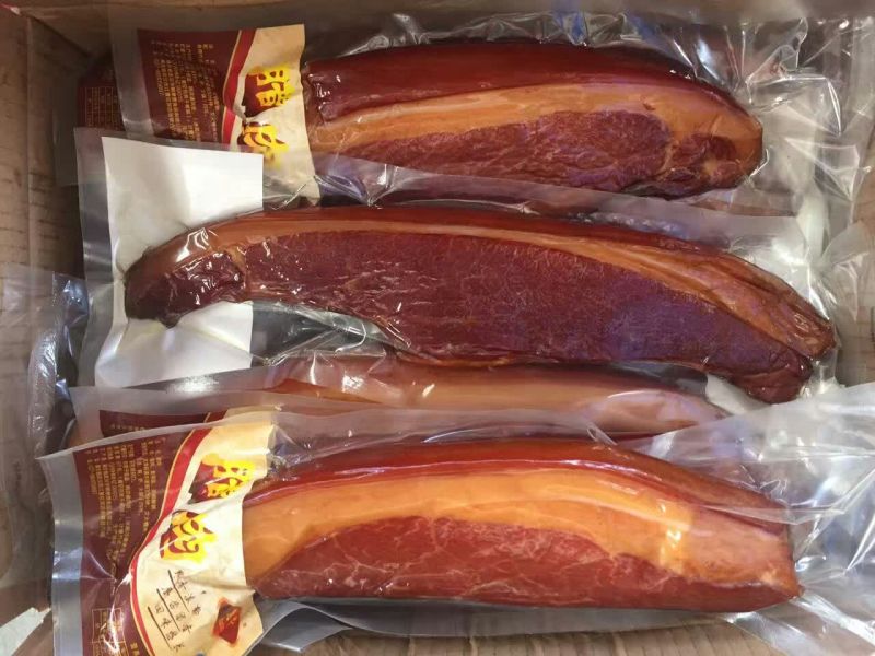 腊肉食用后腿肉加工