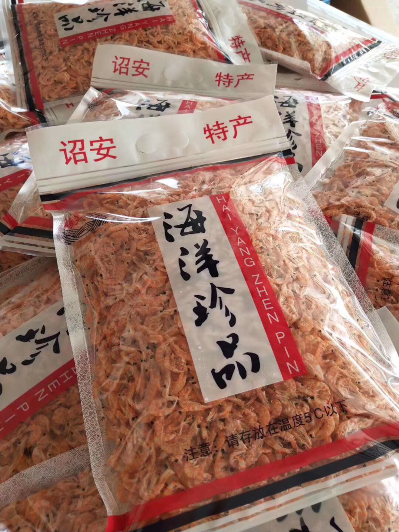 软壳虾皮诏安海鲜干地道特产