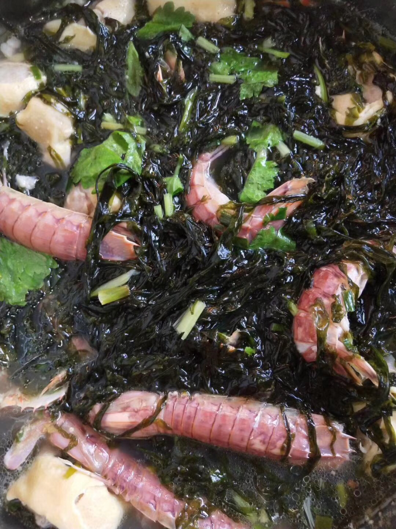 东山紫菜特别新鲜可口
