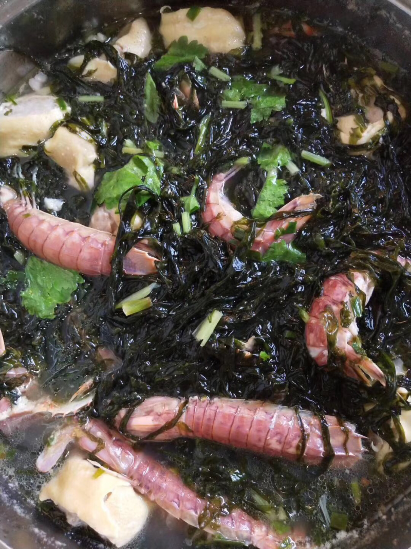 东山紫菜特别新鲜可口