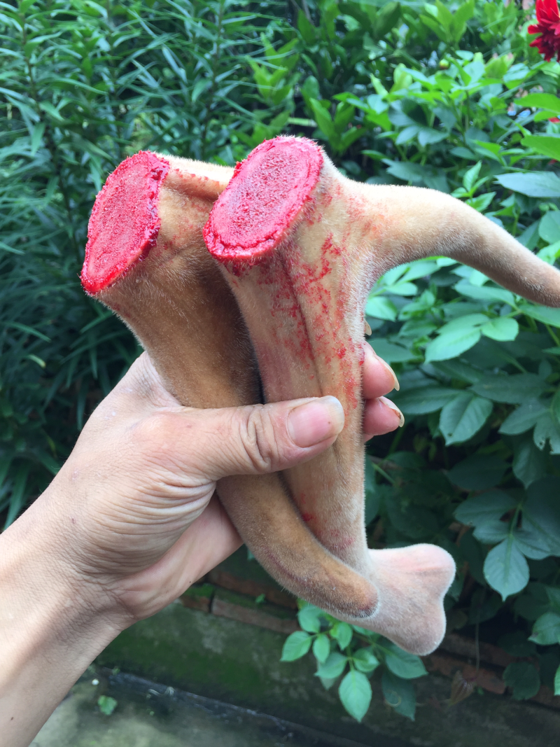 【鹿场直销】血茸含血充足野草饲养零添加精品鹿茸