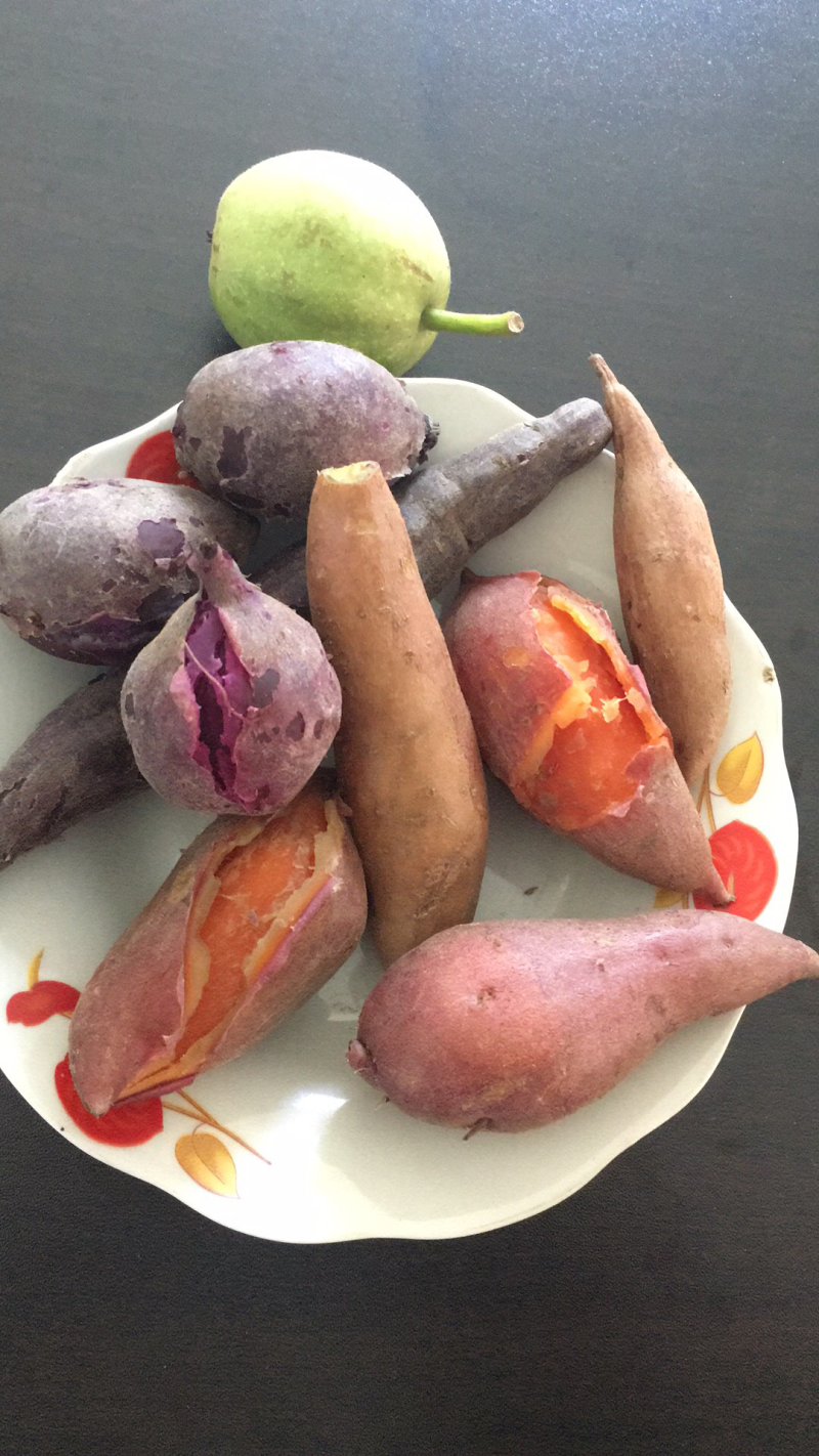 三色薯紫心+红心+黄心紫薯地瓜红薯蜜薯香薯一件代发