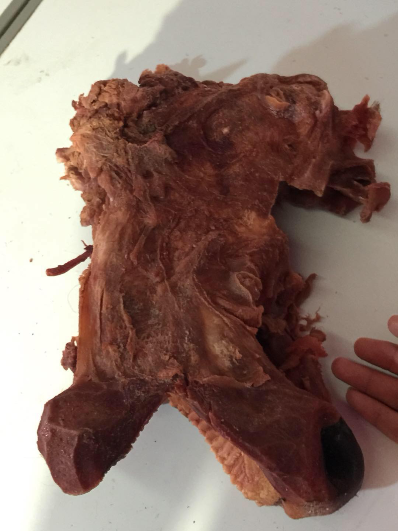 熟牛头肉干货一手货源