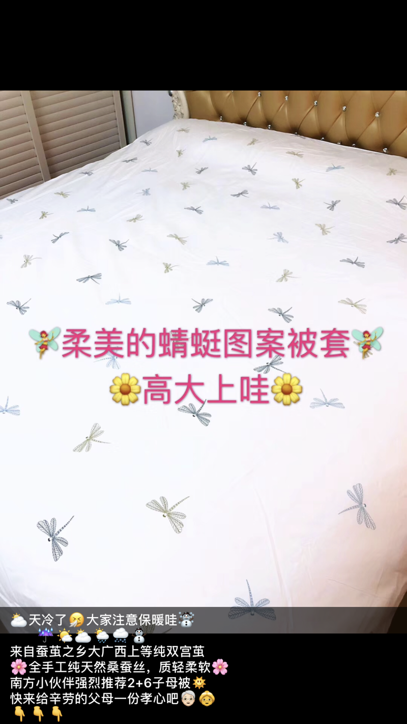 百分百双宫蚕丝被